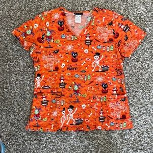 Large scrub top